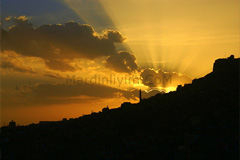 Mardin Siluet ( Gün Batarken )